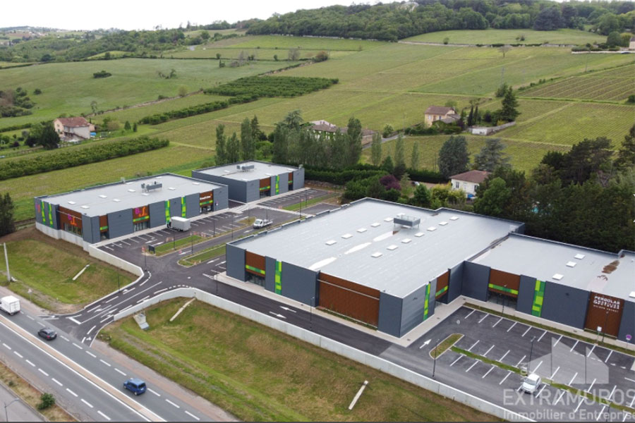 Bulteau &#8211; Construction retail park VIADOREE