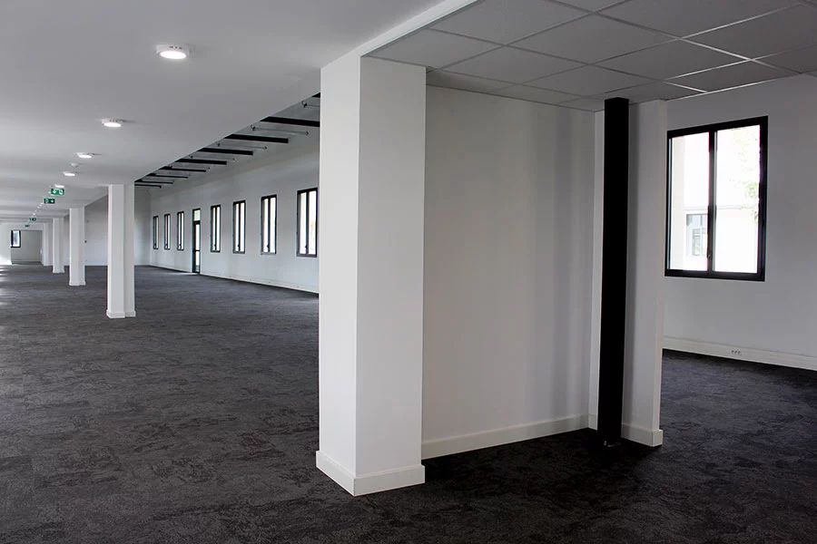 aménagement intérieur bureaux tertiaire Vénissieux